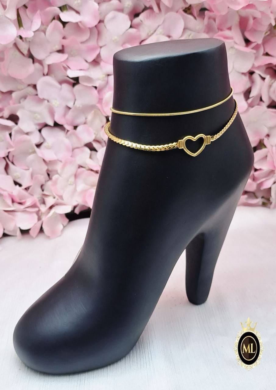 Shiny Stainless Anklet