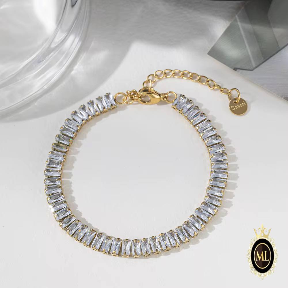 Pure stainless steel bracelet