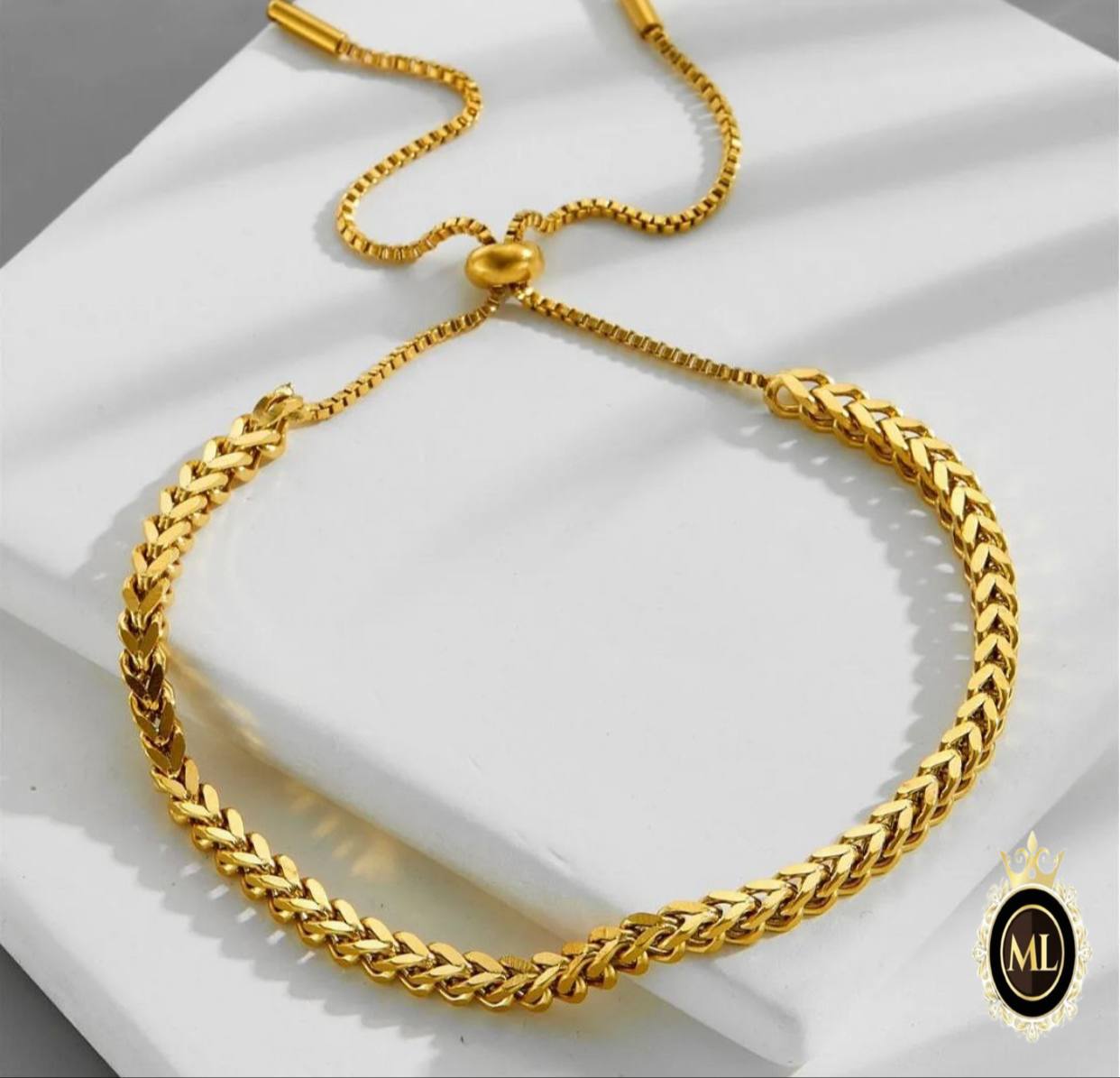 Pure stainless steel bracelet