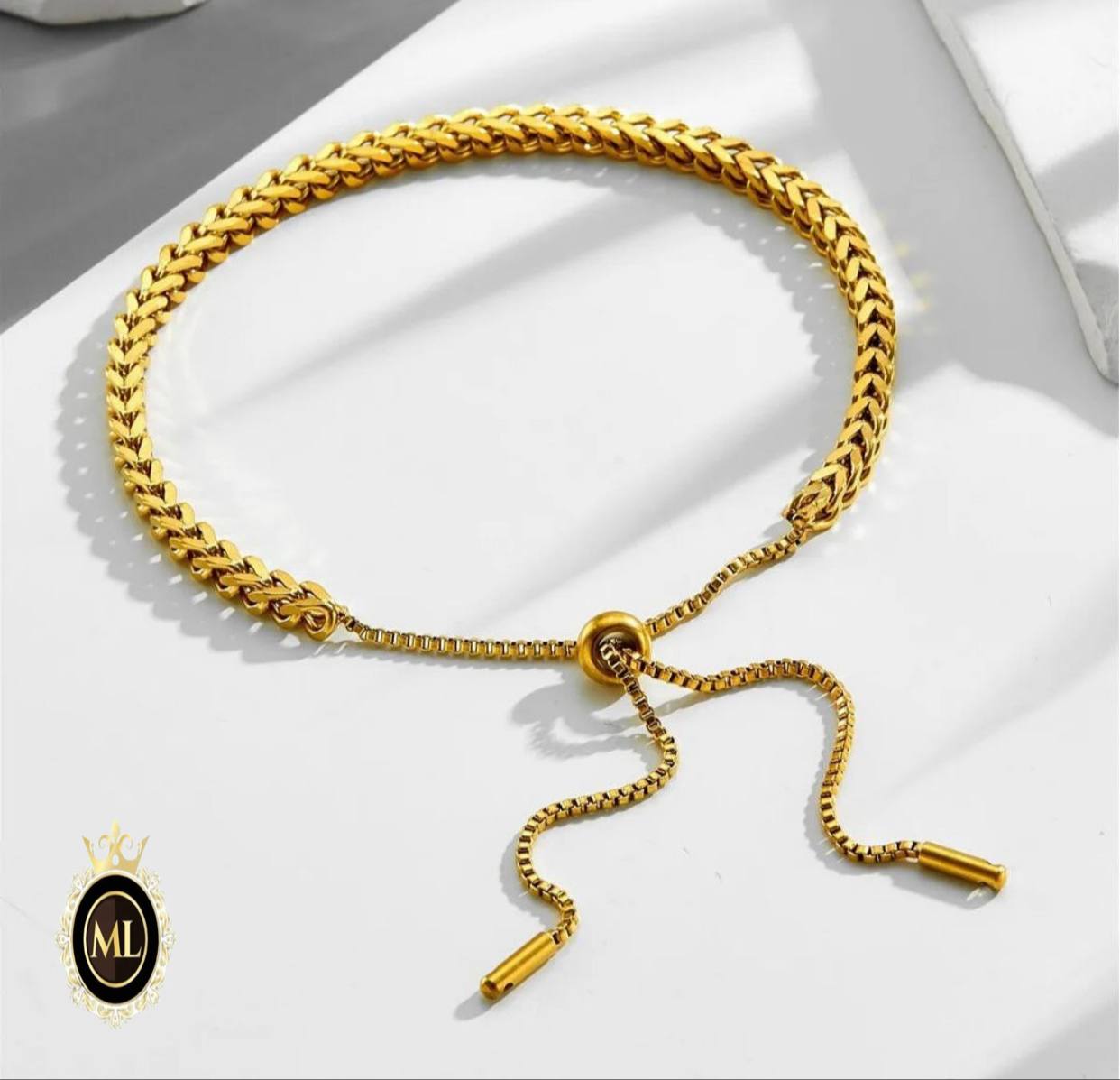 Pure stainless steel bracelet