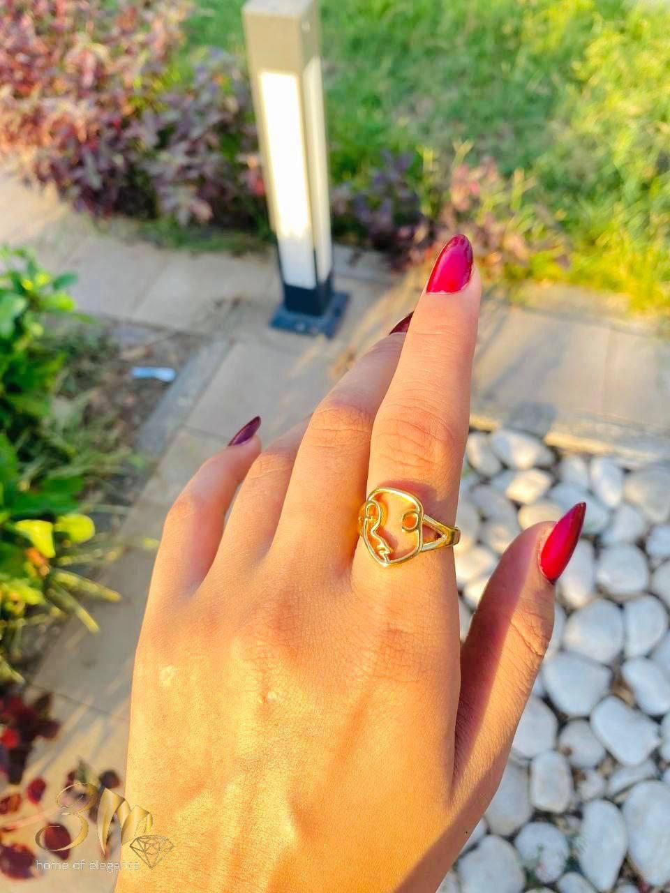 Ring stainless steel pure