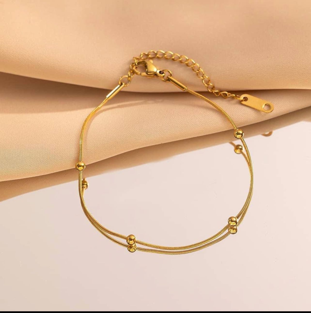 Anklet stainless steel pure