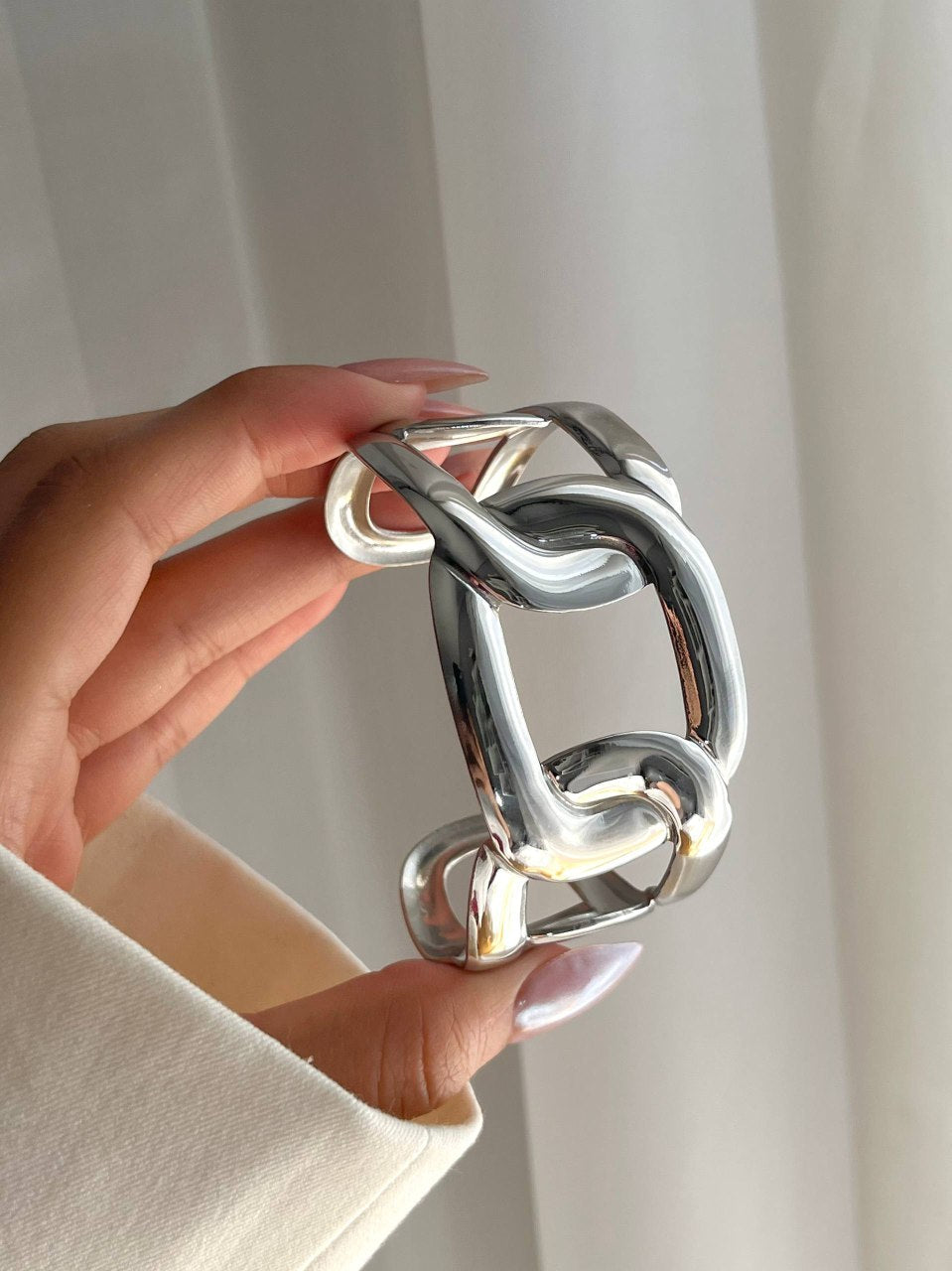 Bracelet stainless steel pure