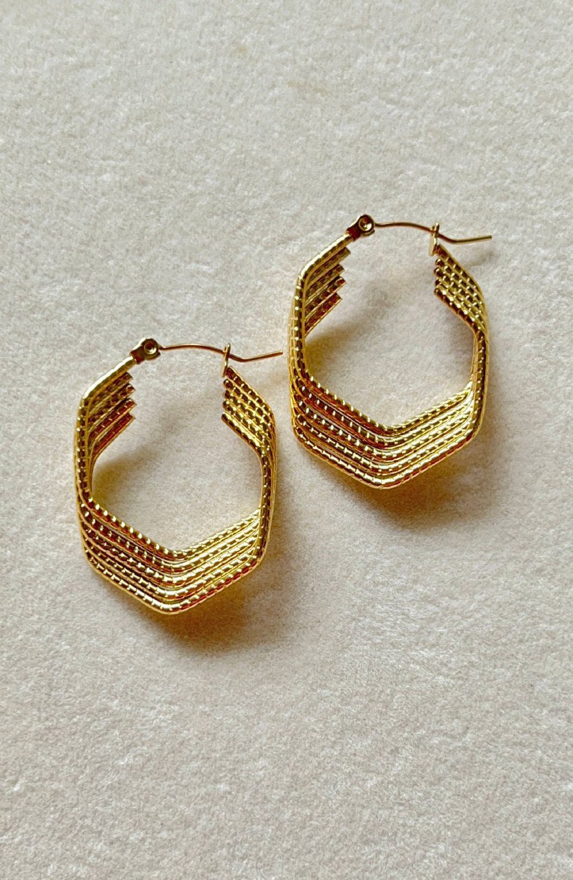 Earring stainless steel pure