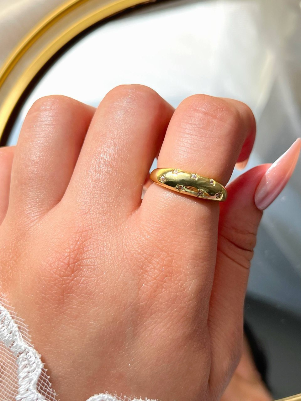 Ring gold plated