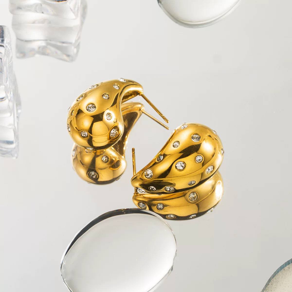 Earring stainless steel pure