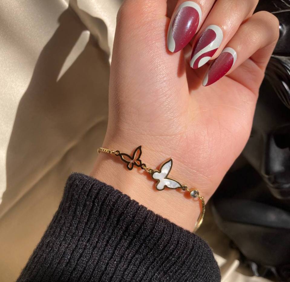 Bracelet stainless steel pure