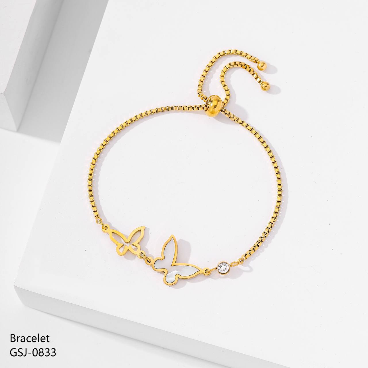 Bracelet stainless steel pure