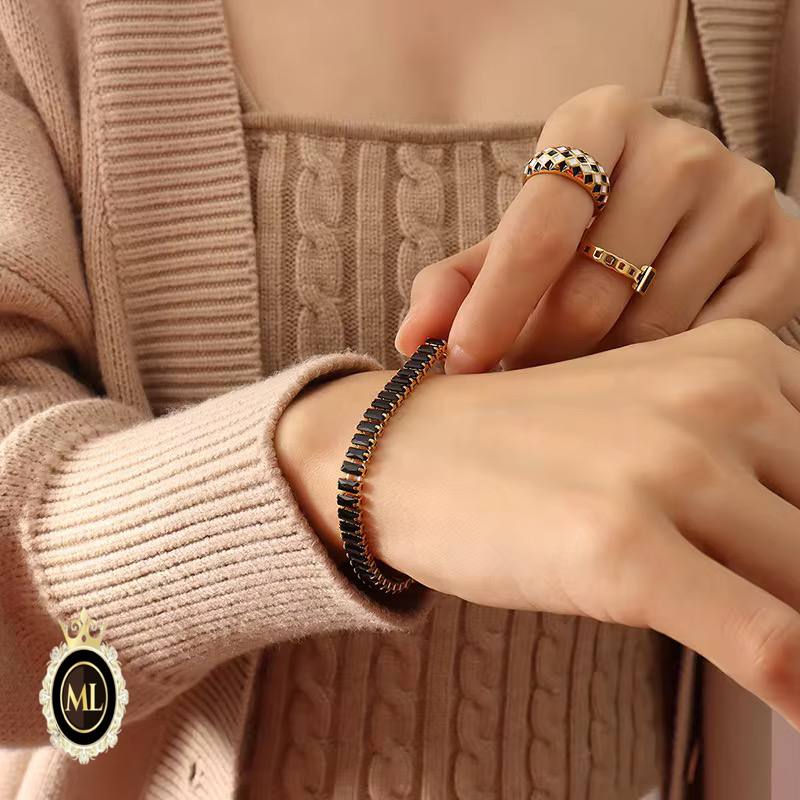 Pure stainless steel bracelet